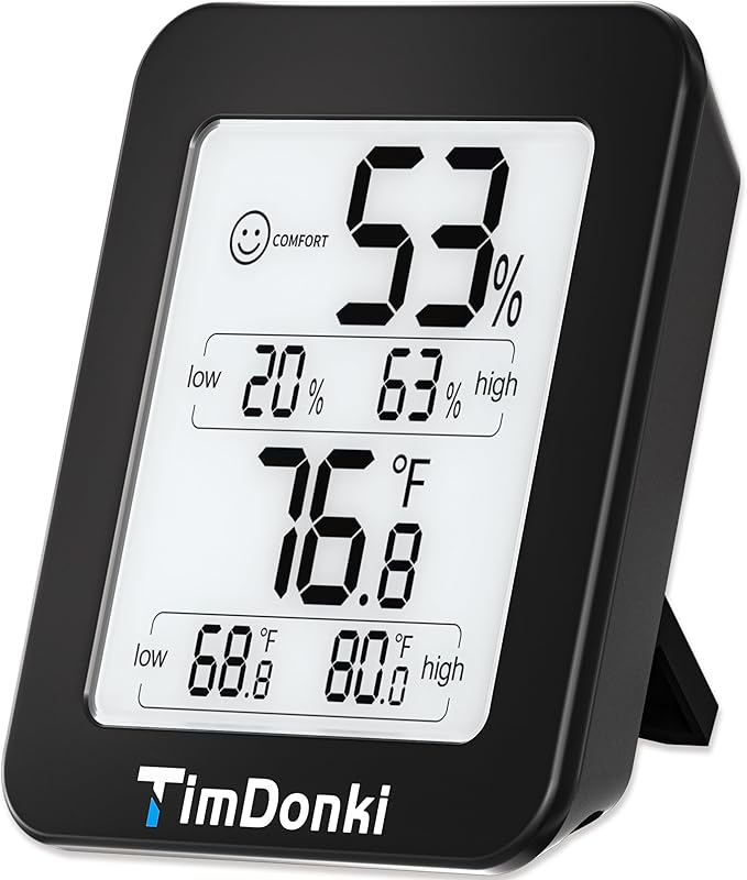 Digital Hygrometer with Max and Min Records 10s Fast Refresh by Unknown