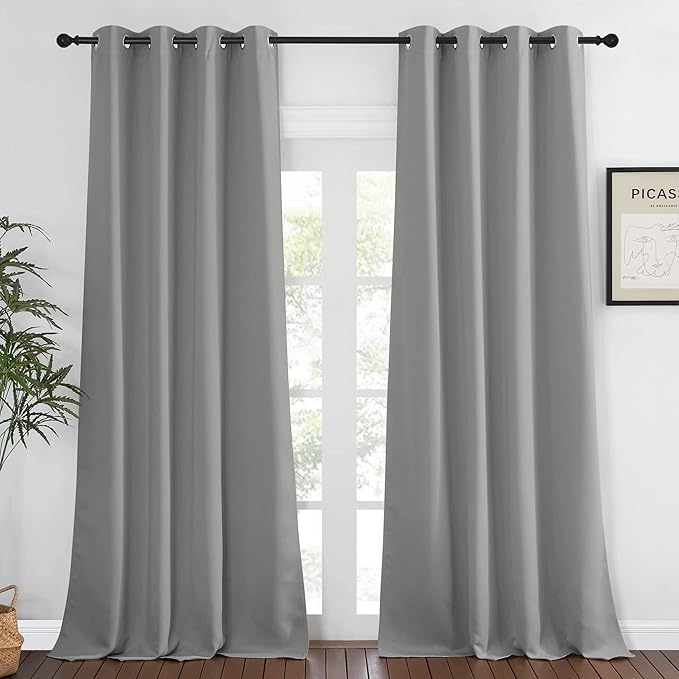 NICETOWN Extra Long Blackout Curtain Drape by NICETOWN