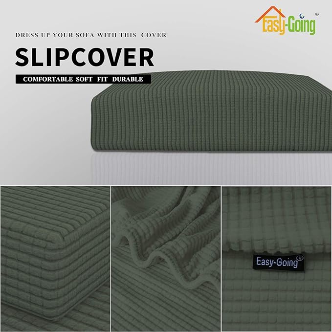 Easy-Going Stretch Chair Cushion Cover Sofa Cushion Furniture Protector Sofa - Image 3