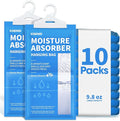 Moisture Absorbers 10 Pack, 9.8 Oz Compact Dehumidifier Bags & Packs, Moisture by Ksend