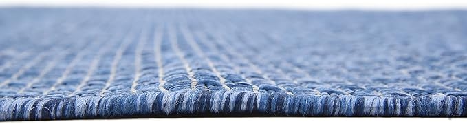 Unique Loom Collection Casual Transitional Solid Heathered Indoor/Outdoor - Image 10