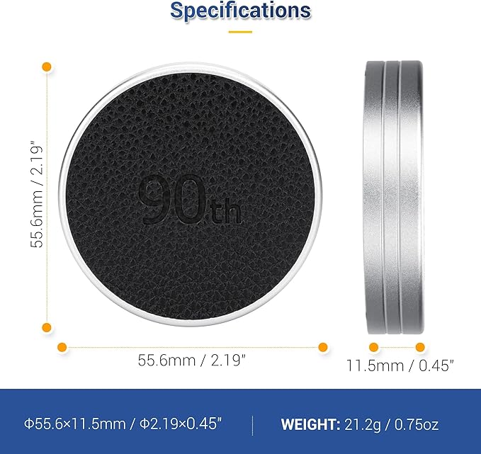 Retro Leather Lens Cap for Fujifilm Insta Mini EVO, Aluminum Anti-Dust - Image 5