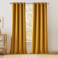 NICETOWN 100% Blackout Window Curtain Panels, 2 Pieces, Heat and Cold Blocking by NICETOWN
