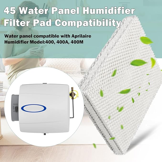 45 Water Panel Humidifier Filter Pad Replacement Compatible - Image 2