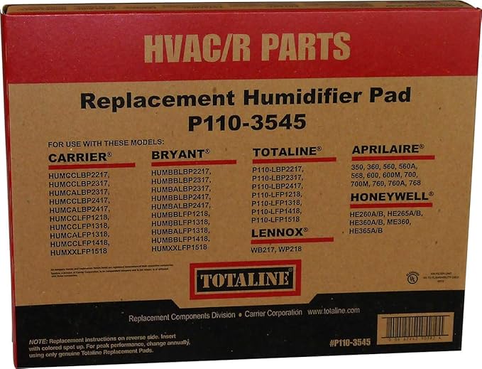 Bryant/Carrier Humidifier Water Panel P110-3545 by Carrier