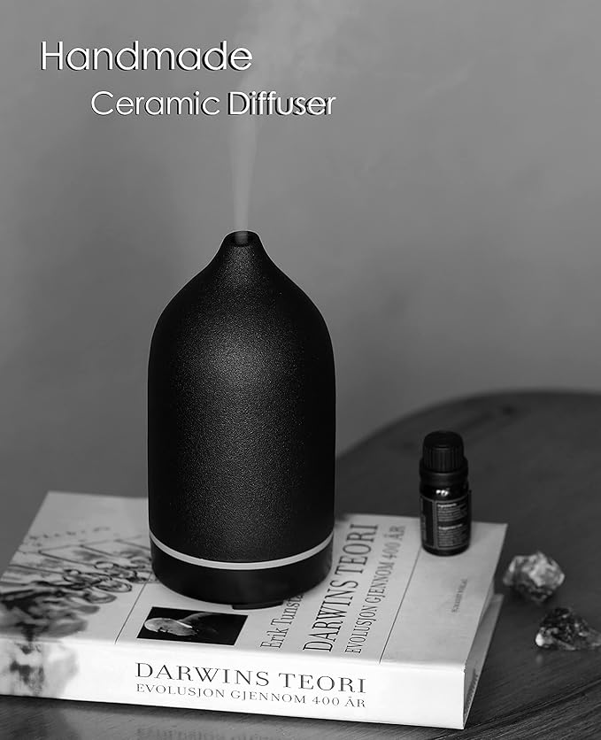 Essential Oil Diffuser, Handcrafted Ceramic Diffuser - Image 2