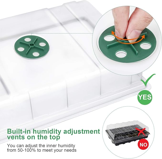MIXC Seedling Trays Seed Starter Tray - Image 4