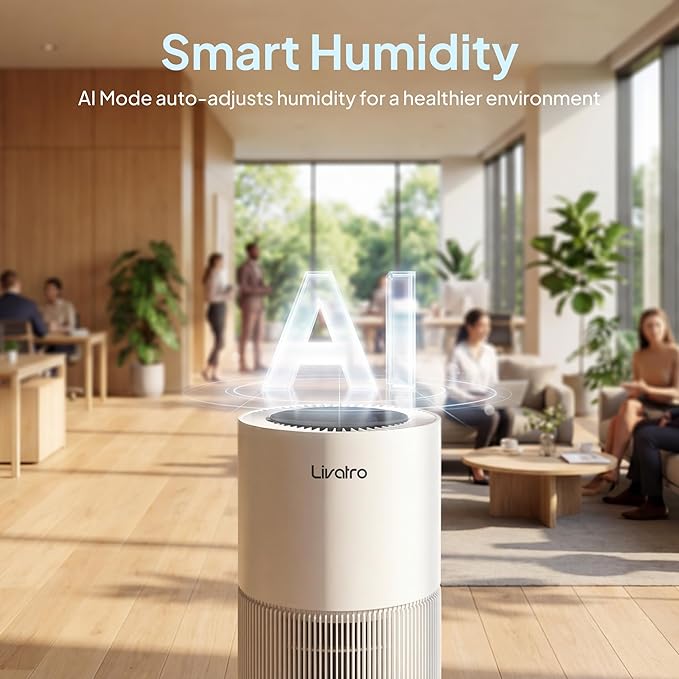 8L Evaporative Humidifier for Large Rooms up to 1000 ft²- Baby Elderly& Pet - Image 3