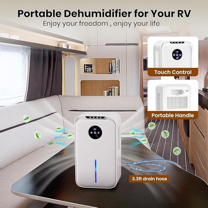 Dehumidifier for Home Small Dehumidifier - Image 3