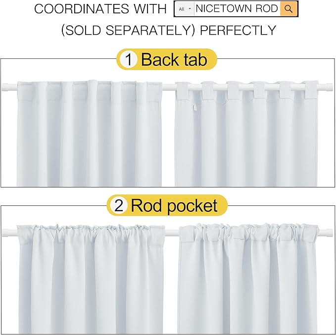 NICETOWN Blackout Curtains and Draperies - Image 3