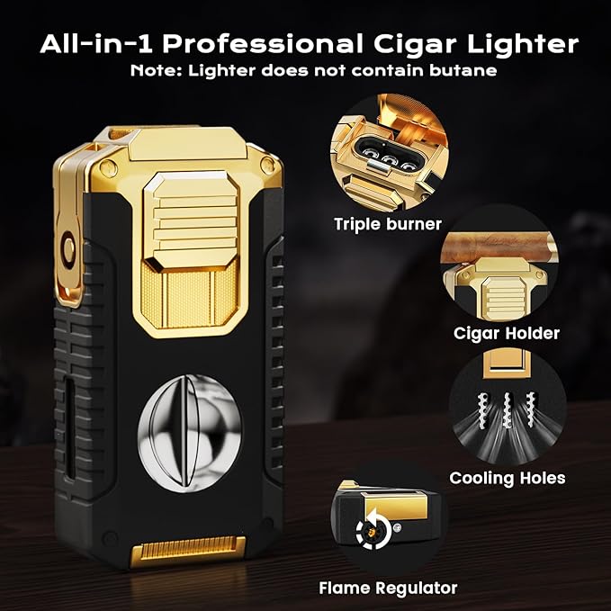 Travel Cigar Humidor Box set - Image 4