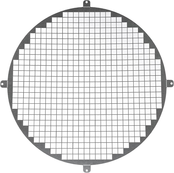 Repa Market 12" Inch Galvanized Steel Round Crawl Space Vent Grid by RepaMarket