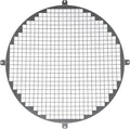 Repa Market 12" Inch Galvanized Steel Round Crawl Space Vent Grid by RepaMarket