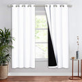 NICETOWN 100% Blackout Cold Blocking Window Curtain Panel, Full Light Blocking by NICETOWN