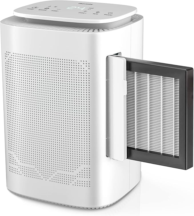 Dehumidifier and Air Purifier Combo, HEPA H13 Filter and Negative Air Ion by THECOSKY