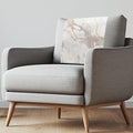 White Marble Headrest Cover for Recliner, Non-Slip Sofa Headrest Protector by Unknown
