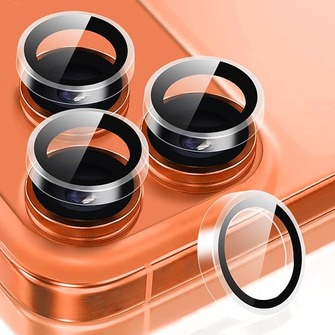 2 Pack Camera Lens Protector for iPhone 17 Pro Max/17 Pro 2025, 9H Tempered by AFENGBOX