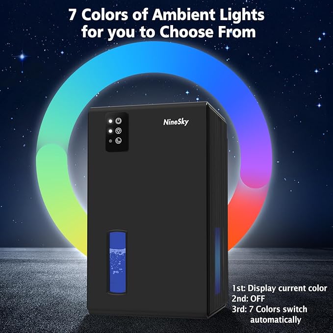 NineSky Dehumidifiers for Home, 95 OZ Water Tank, Dehumidifiers for Bathroom - Image 4