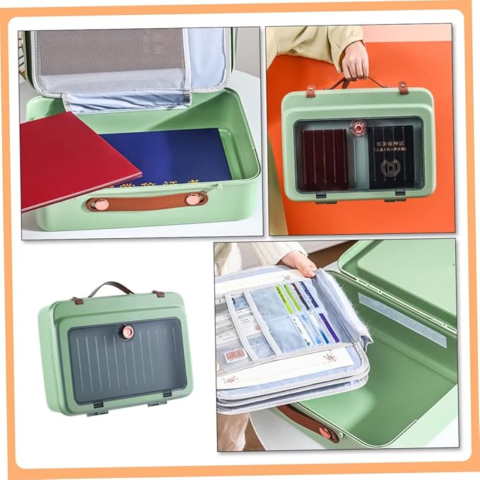Creative Multifunctional Document Organizer Bag Durable Certificate Storage Case - Image 4