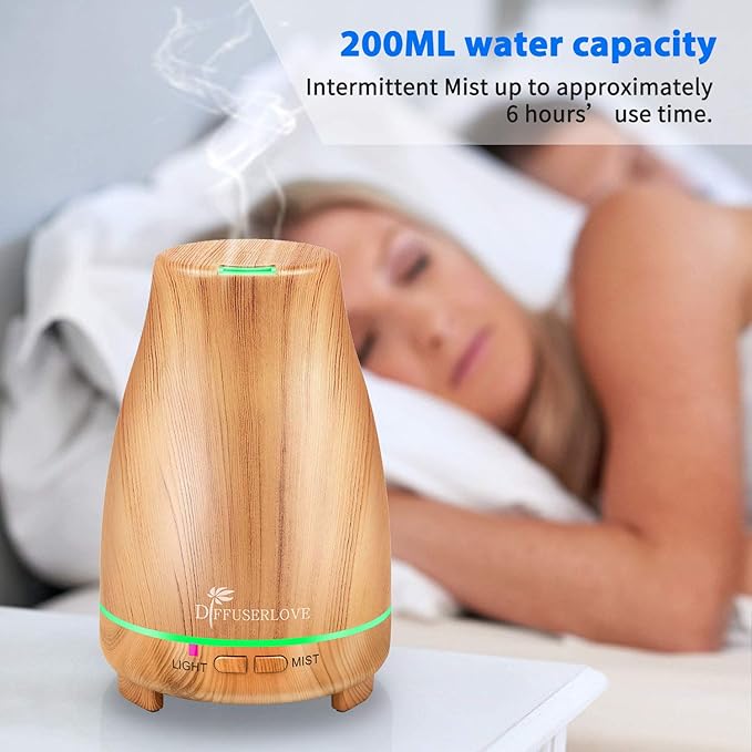 Diffuserlove Essential Oil Diffuser 200ML Aroma Diffuser Mist Humidifiers - Image 7