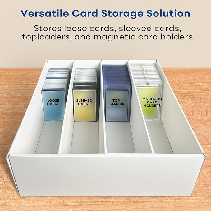 2-Pack Trading Card Storage Box, Top loader Storage Boxes, includes Card - Image 5