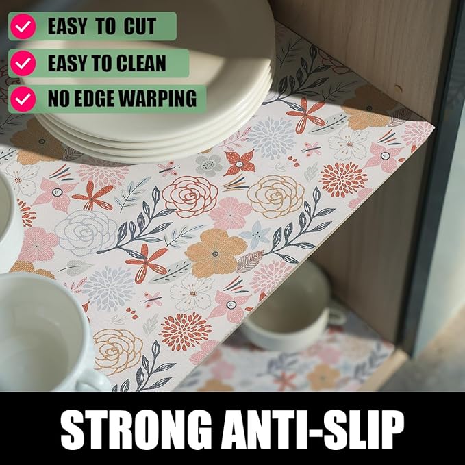 Simple Non-Slip Shelf Liner, 16IN x 10FT Non-Adhesive and Strong Non-Slip - Image 2