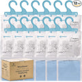 Moisture Absorber Refill Hanging Bags, 12 Pack – Calcium Chloride Dehumidifier by Wisesorb