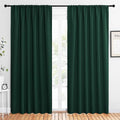 NICETOWN 2 Panels Blackout Curtains, Rod Pocket Thermal Insulated Drapes 84 by NICETOWN
