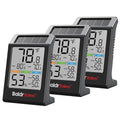 BaldrTherm Room Thermometer Indoor Humidity Meter Solar Powered by BaldrTherm