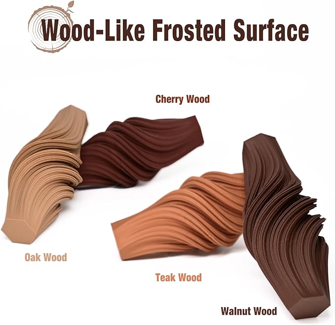 OVV3D Wood 3D Printer Filament Bundle, Wood PLA Filament 1.75mm Bundle - Image 3