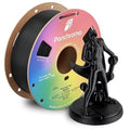 Panchroma PLA Black 3D Printer Filament, 1kg Spool, High Speed Printing by Polymaker