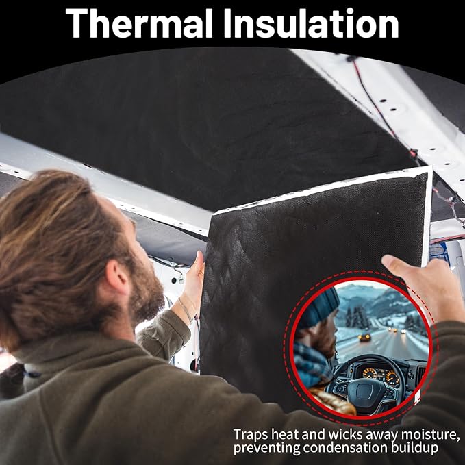 60in x 20ft Van Insulation, Soundproof Thermal Barrier - Image 5