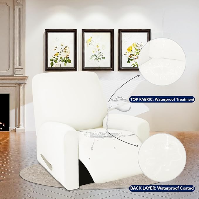 PureFit 100% Dual Waterproof Couch Cover Slipcovers - Image 3