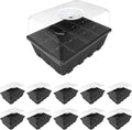 Gardzen 10 Pack Seed Starting Tray, Plant Germination Trays, Seed Starter Kit by Gardzen