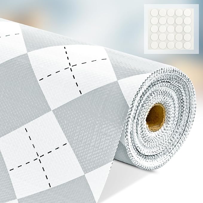 Shelf Liner for Kitchen Cabinets 24" x 360" Non-Adhesive Non-Slip Drawer Liners - Image 9