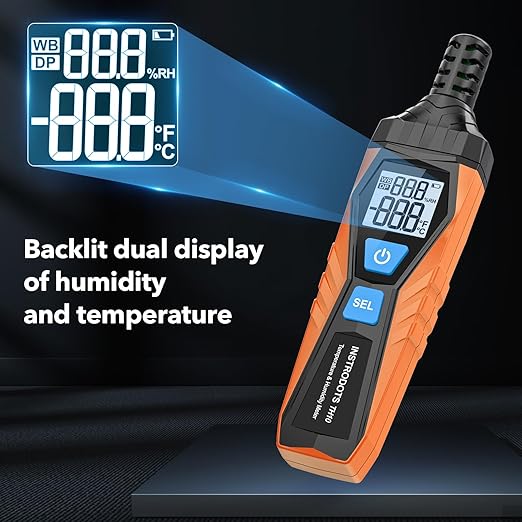 Temperature Humidity Meter, High Precision Thermometer Hygrometer - Image 4