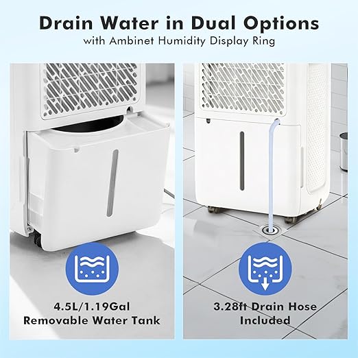 NEWBULIG 50Pints Dehumidifier - Image 5
