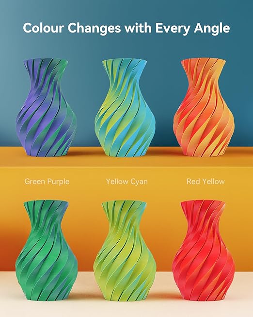 Matte PLA Filament 1.75mm, 1kg 3D Printer Filament, Smooth Matte Finish - Image 3