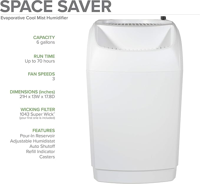AIRCARE Space-Saver Evaporative Whole House Humidifier - Image 2
