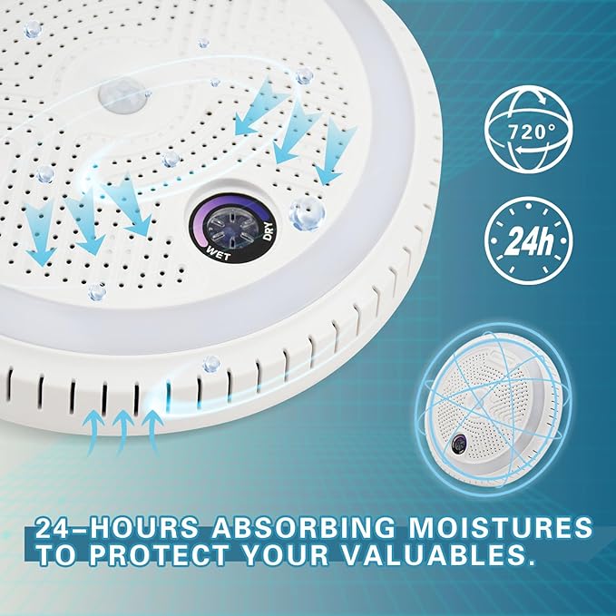2-in-1 Rechargeable Dehumidifier - Image 6