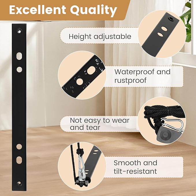Heavy-Duty Hanging Kit Easily Raises And Lowers Dehumidifier, Helps Reduce - Image 3