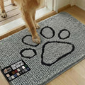 GORILLA GRIP SOAKSTOPPER Dog Door Mat, 36x24 Machine Washable Rug Absorbent by GorillaGrip