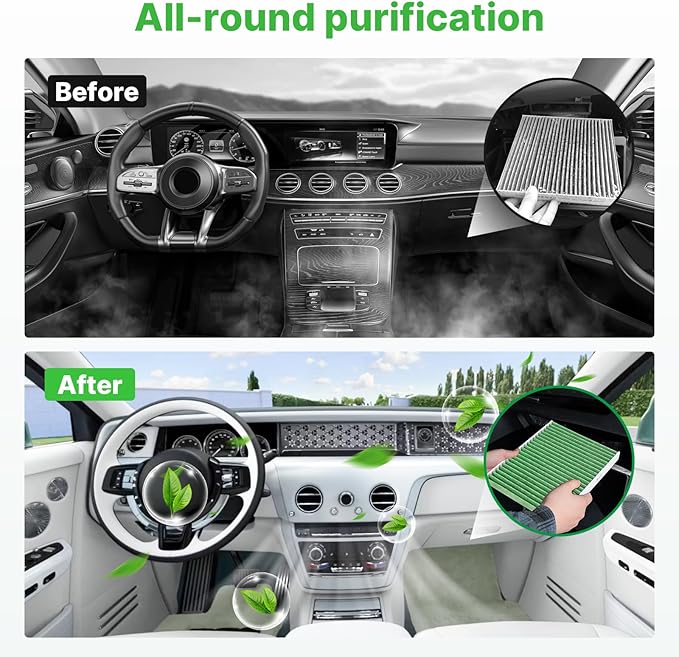 Engine+Cabin Air Filters Fit for Infiniti QX50 2.0L 2019-2025, Infiniti QX55 - Image 4