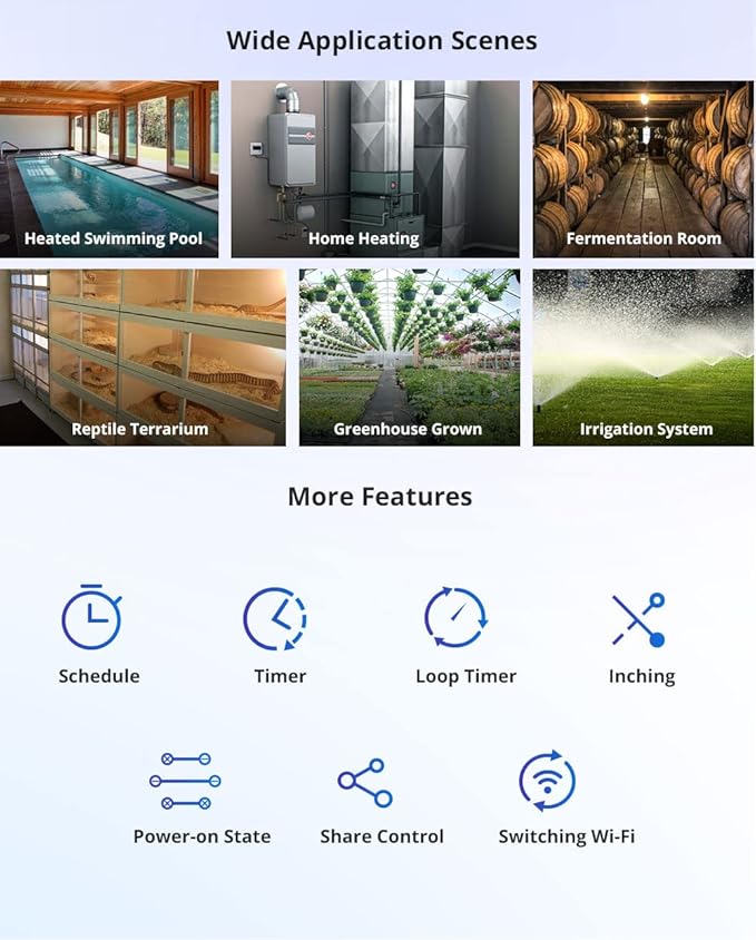 Smilewolf TH Elite 16A/20A WiFi Smart Switch Temperature and Humidity - Image 8