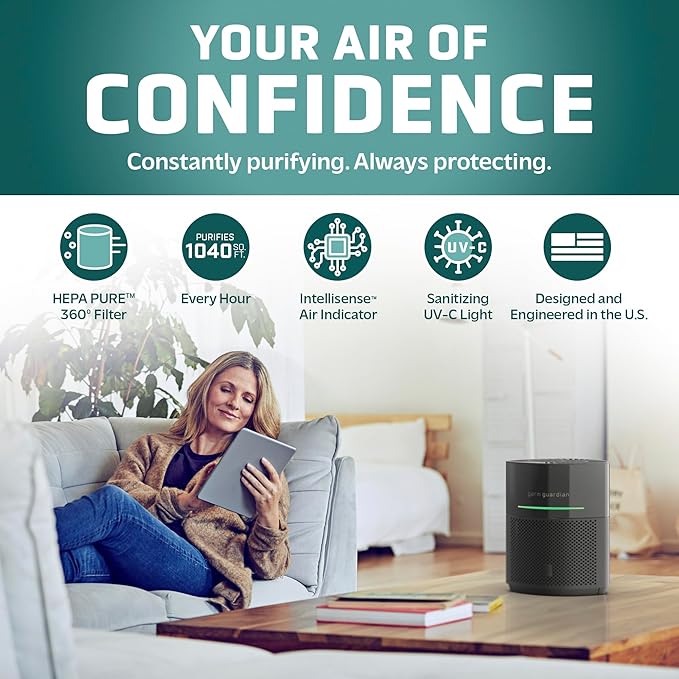 GermGuardian Airsafe+ Air Purifier - Image 2