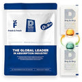 Dry & Dry 10 Gram Premium Orange Indicating Silica Gel Packets Desiccants by DryDry