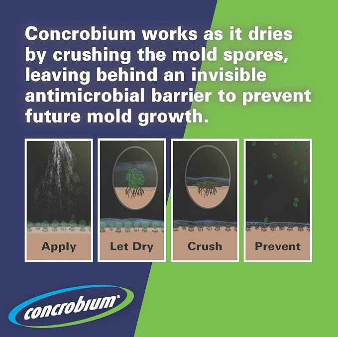 Concrobium Mold Control, 32 oz Spray – Eliminates & Prevents Mold – - Image 4