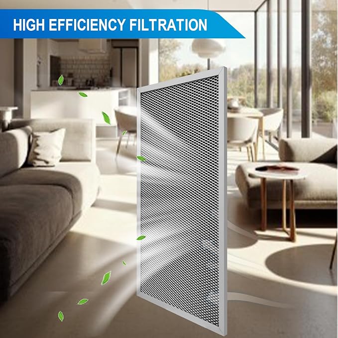 4 Pack MERV-8 Filter Replacement Set Compatible - Image 4