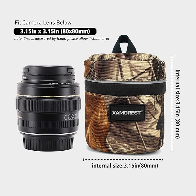 Camera Lens Case Lens Bag Compatible) - Image 2