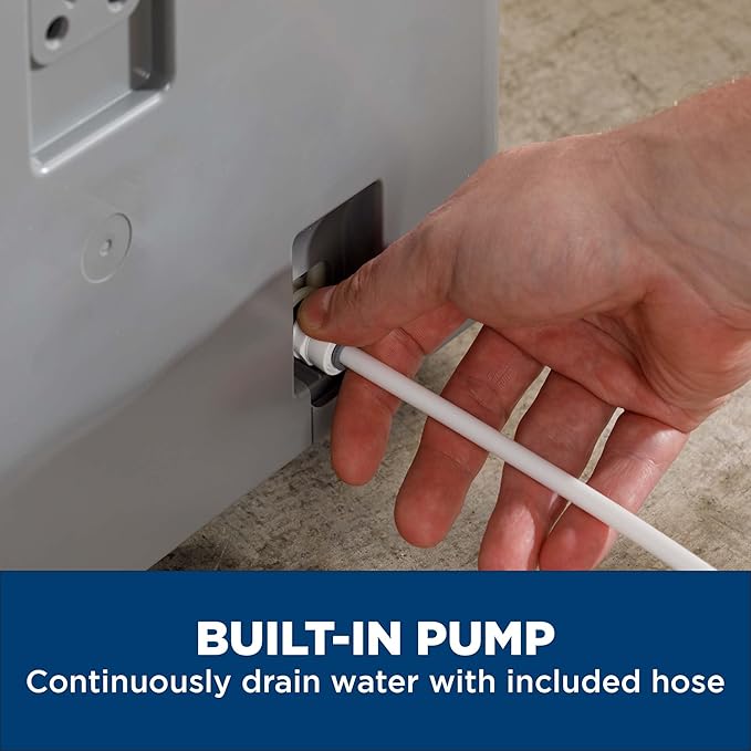 GE Portable Dehumidifier, 50 Pint Daily Output - Image 3